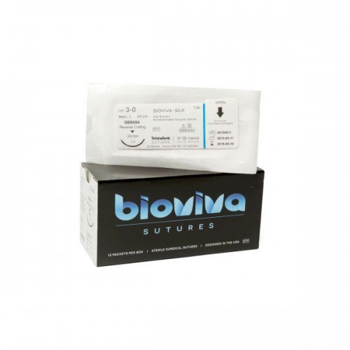 Bioviva Suture 12 Pcs  - Plain