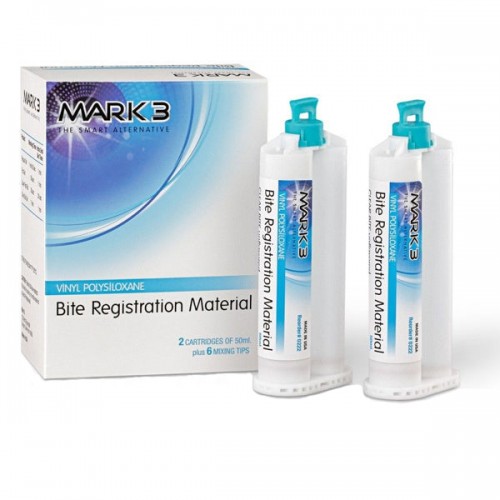 Mark3 Bite Registration Impression Material 2 Cartridges Only