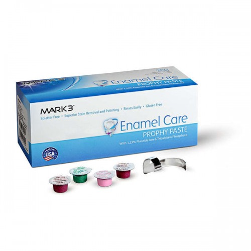 Mark3 Enamel Care Prophy Paste 1.23% APF - 200pcs