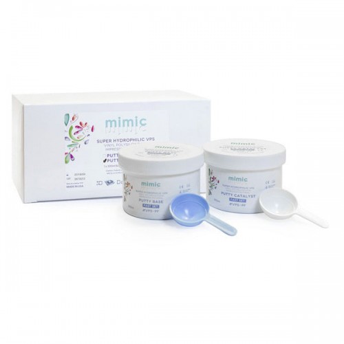 Mimic VPS Putty Impression Material 300ml Each Base & Catalyst