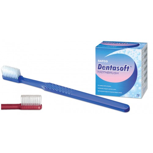 Dentasoft adult compact toothbrush 72/box