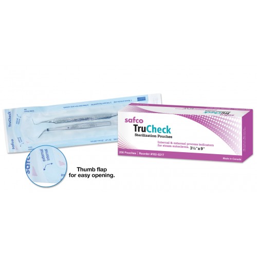 Trucheck 3-1/2 x 9 pouches 500/bx