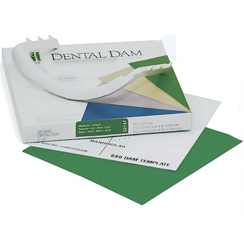 Dental Dam 6x6 Thin Light 36/Bx