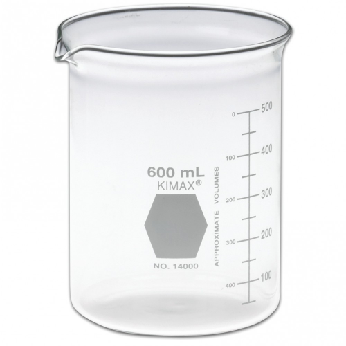 Ultrasonic Beaker Glass 600ml