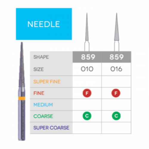 Sabur Needle Diamond 859-016F 10/Pk