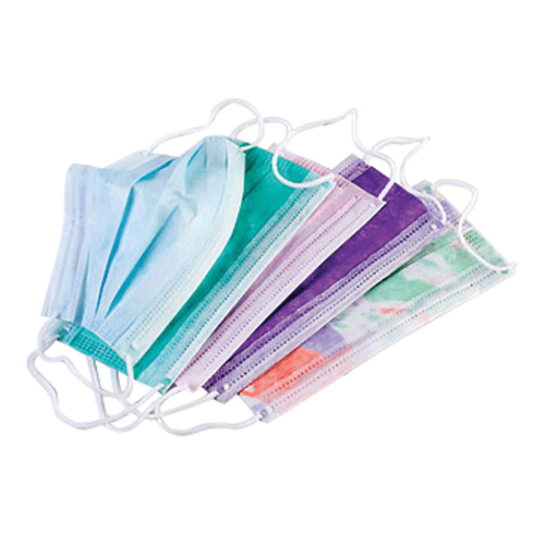 Extra-Safe Ear-Loop Masks Purple 50/Box