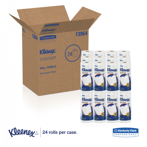 Kleenex Premiere Kitchen Roll Towels 10.4" x 11" 24/Case