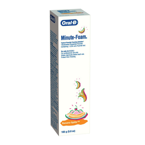 Oral-B Minute Foam 1.23% Mellow Mint 5.8oz