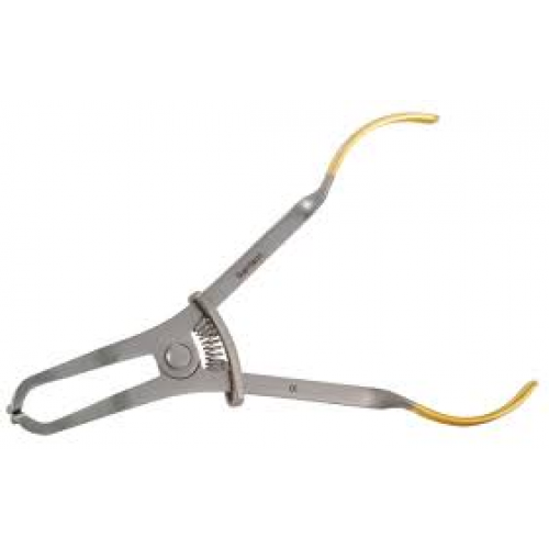 Ring Placement Forceps w/ Gold for G-Rings