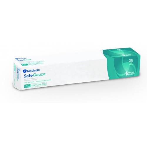 SafeGauze Premium Non-Woven Sponges N/S 2x2 4-Ply 4000/Case