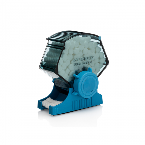 Cotton Roll Dispenser Blue