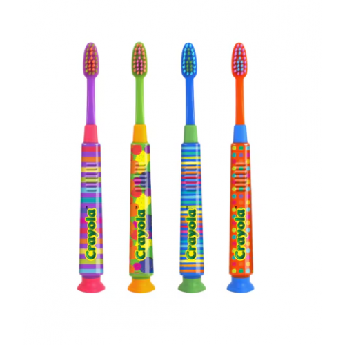 GUM Crayola Deep Clean Toothbrushes 12/Bx