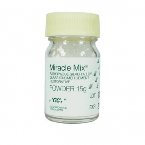 GC Miracle Mix Glass Ionomer Cement 15g Powder Only