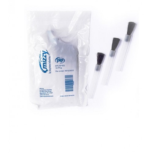 Keystone Industries Mizzy Pressure Indicator Paste (PIP) Brushes 12/PK