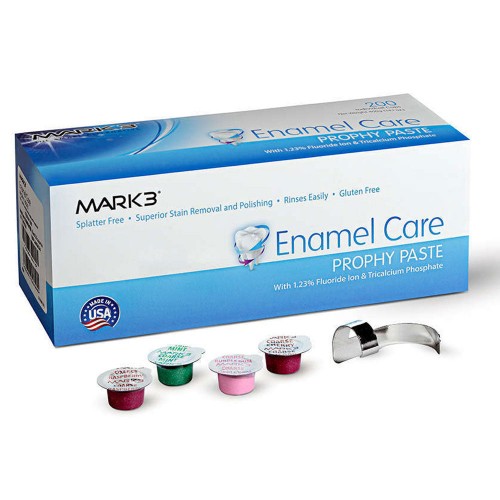 MARK3 Enamel Care Prophy Paste Fine Bubble Gum With TPC 200/Bx 1558