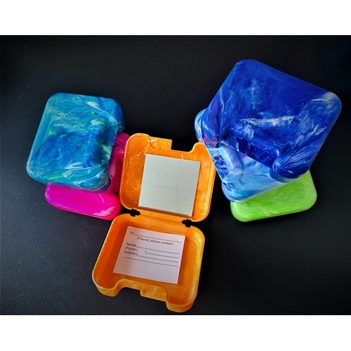 Retainer Cases w/Mirrors - 8 Assorted colors