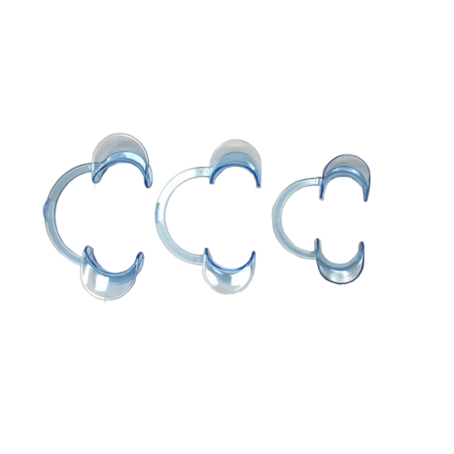 Cheek Retractors - Extraoral C-type - Blue