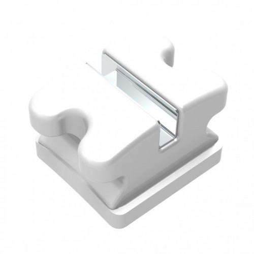 Clear Ice M Slot Polycrystalline Ceramic Brackets | Upper/Lower 5-5 [Case of 20]