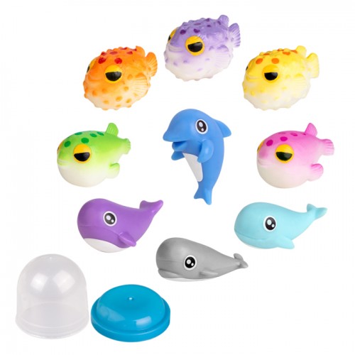 Sea Animal Assortment in 1" Capsules - 250/pk