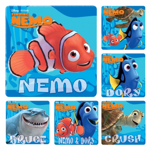 Finding Nemo Stickers - 100/roll