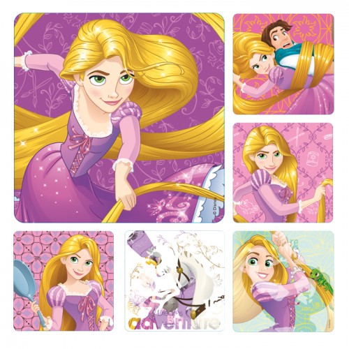 Disney's Tangled Stickers - 100/roll