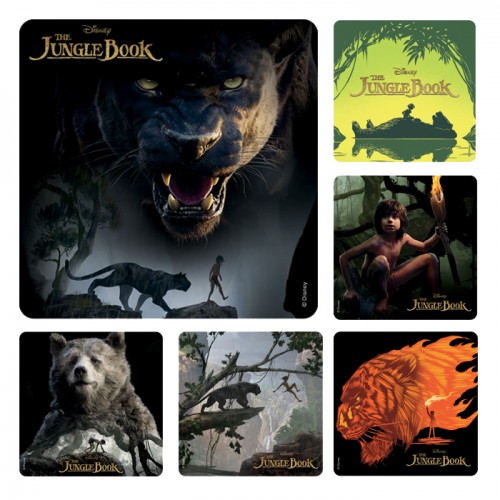 The Jungle Book Stickers - 100/roll