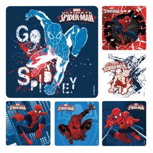 Spider-Man Stickers - 100/roll