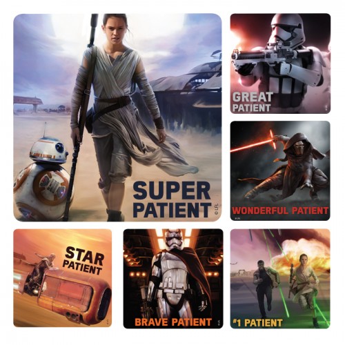 Star Wars: The Force Awakens Medical Stickers - 100/roll