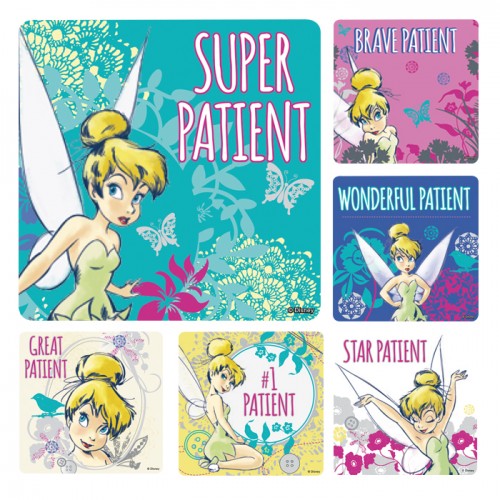 Disney Tinker Bell Medical Stickers - 100/roll