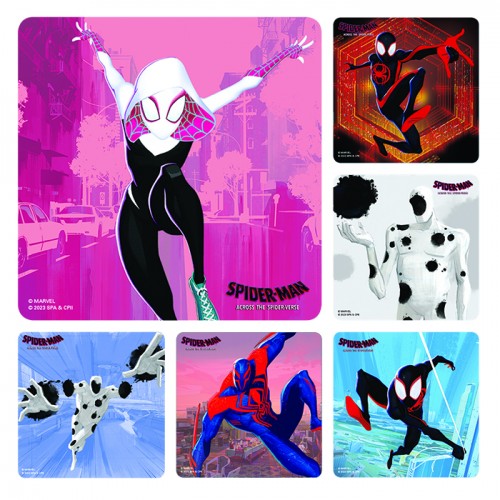 Spider-Man Across the Spider-verse Stickers 100/roll