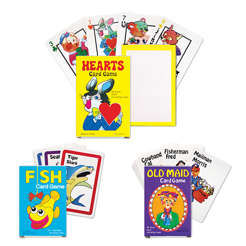 Card Game Assortment - 12/pk