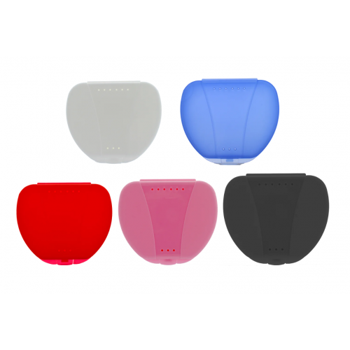 Retainer Cases - Assorted Solid Colors (20/pack)