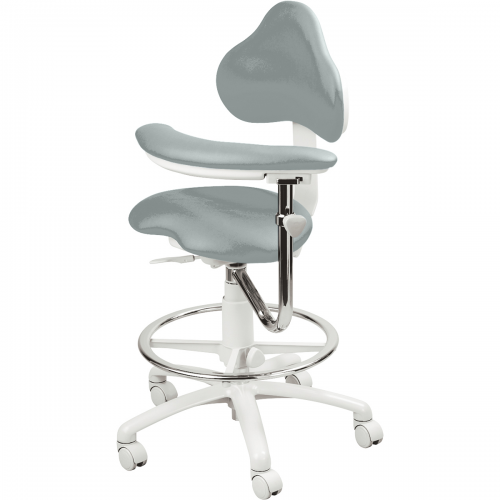 9120 Series Dental Stool - Assistant, Height Range 24"-32"