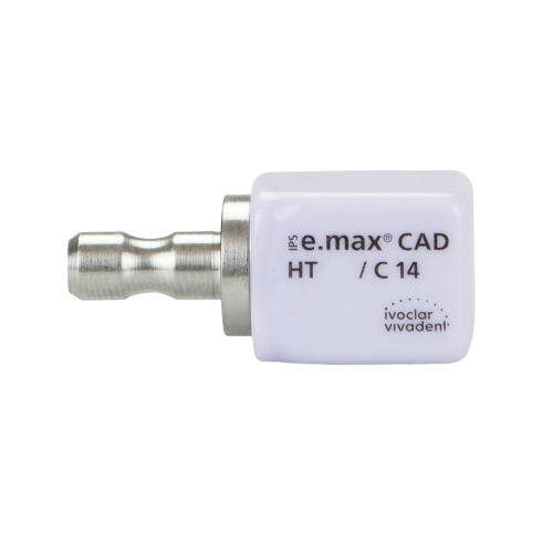 IPS e.max CAD, for CEREC and inLab HT, C14, B3, 5/Pk, 626414