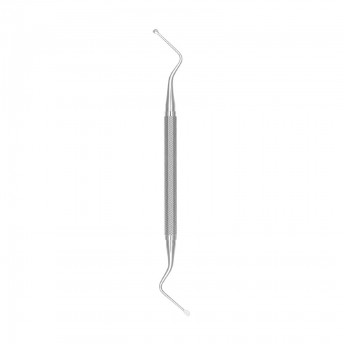 Surgical Curette, Miller, Double-End, # 522 Hexagon Handle, # 10, 1/Pk, CM10