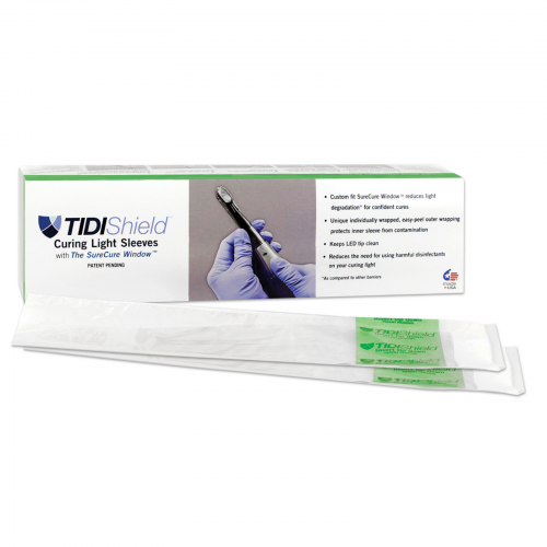 TIDIShield Curing Light Sleeve Ivoclar BluePhase G2/20i 100/Pk, 21110