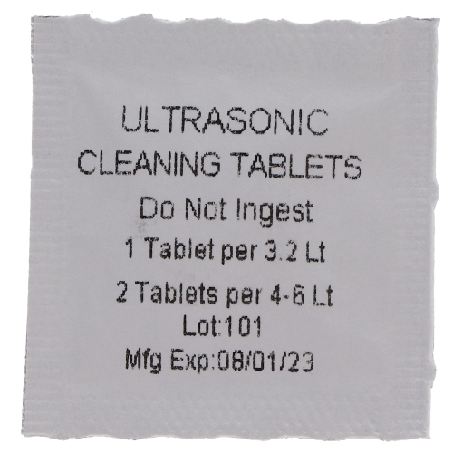 Ultrasonic Cleaning Tablets Box/64, 102100