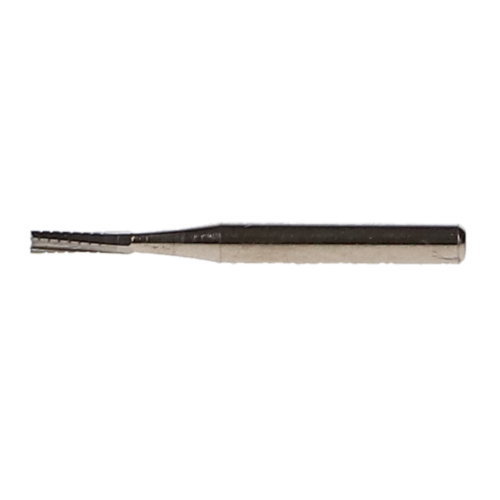 Carbide Bur, FGSS, # 556, Straight Cross Cut Fissure, 0.9 mm, 100/Pk, FGSS556-100