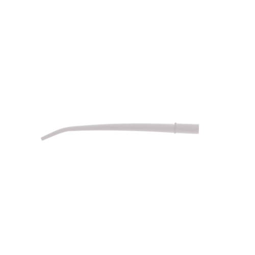 Disposable Surgical Aspirator Tips, Plastic, Regular, 1/8", White, 25/Pk, ASP18