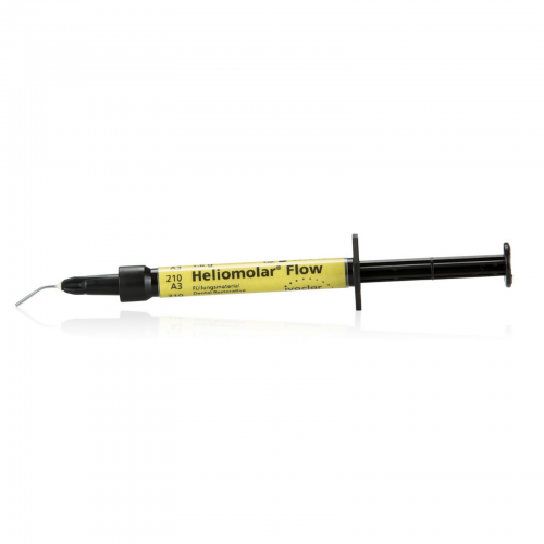 Heliomolar Flow Microfilled Resin Composite, Light-Cure, Syringe Refill, 1.6 g, 1/Pk