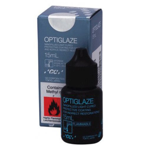 Optiglaze Nanofilled Glossy Protective Coating Agent, Light-Cure, Liquid Bottle, 15 ml, 1/Pk