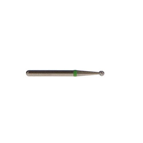 NTI Diamond Burs, FG, Round, # C801, 1.2 mm, Coarse, Green, 5/Pk, C801-012