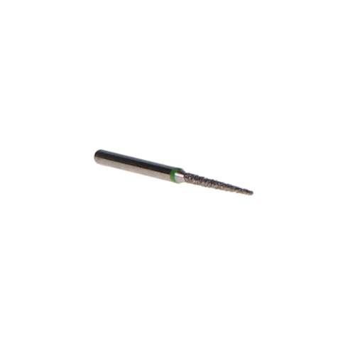 NTI Diamond Burs, FG, Flat End Taper, # 848, 1.0 mm, Coarse, Green, 5/Pk, C848-010