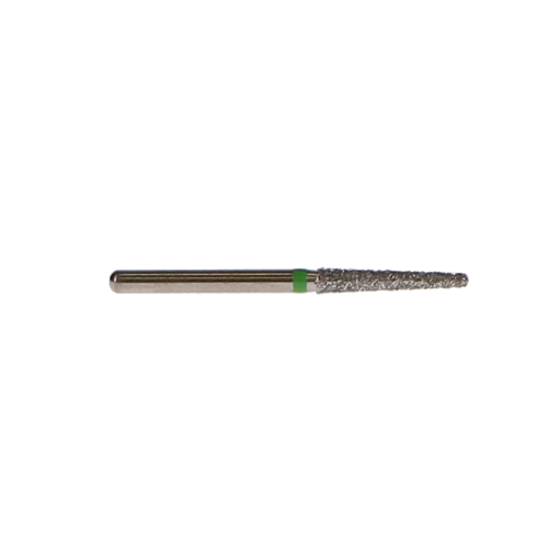 NTI Diamond Burs, FG, Round End Taper, # 850, 1.6 mm, Coarse, Green, 5/Pk, C850-016