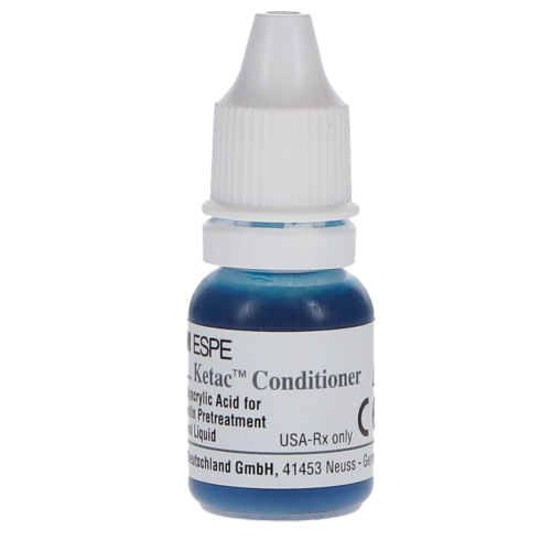 Ketac Conditioner, 25% Polyacrylic Acid, Liquid Refill, 10 ml/Bt, Blue, 1/Pk