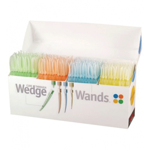 Wedge Wands Bulk Refill, Small, Blue, 300/Pk, WBL