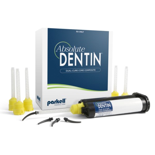 Absolute Dentin Core Composite, Dual-Cure, Complete Kit with Dispensing Gun, 50 ml, Blue, 1/Pk, S307