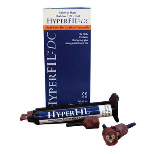 HyperFIL Nanofilled Bulk Fill, DC, Cartridge Kit, Universal Viscosity, 10 ml, Universal A2/B2, 1/Pk, S326