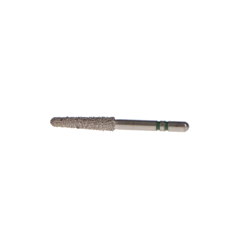 Two Striper Diamond Burs, FG, Round-End Taper, 780.9, 2.1 mm, Coarse, Green, 5/Pk, 2015467