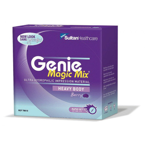 Genie VPS Material Bulk Kit, Heavy Body, Rapid Set, 50 ml, 60/Pk, 77710